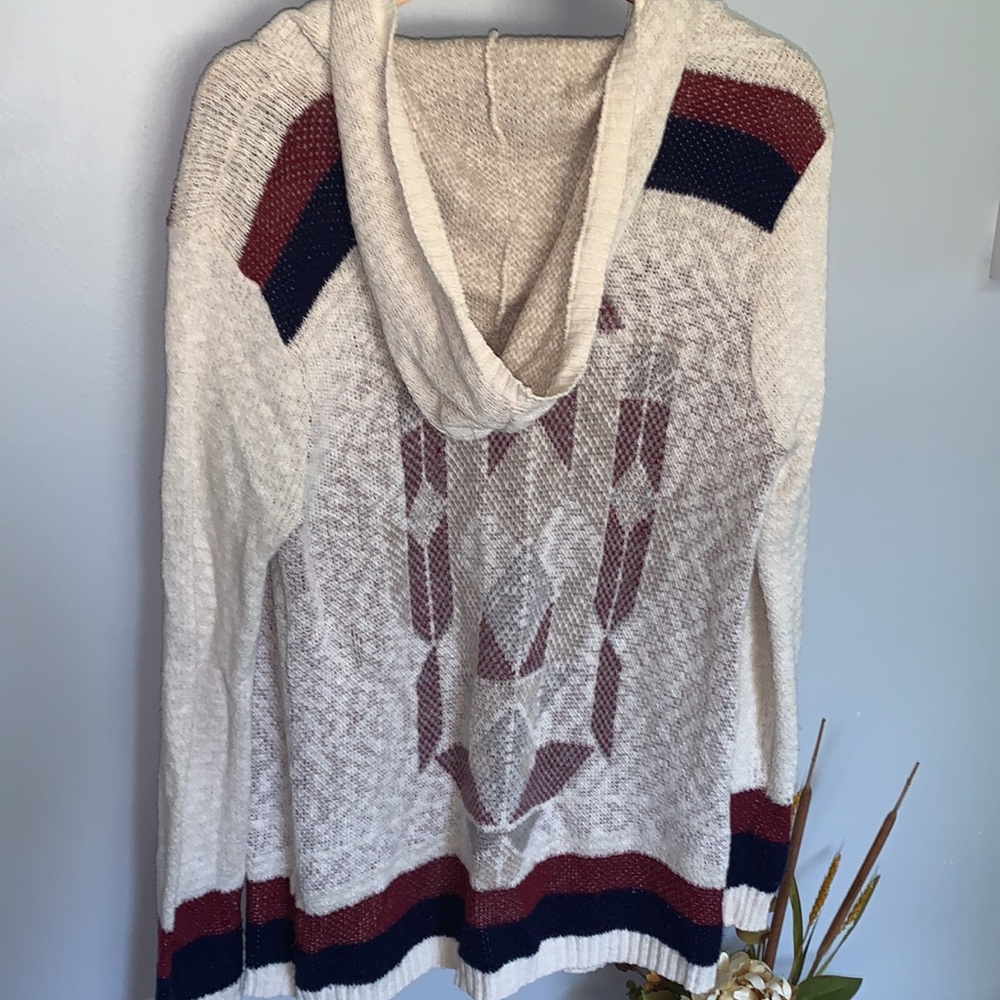 Aztec Beige Cardigan - Picture 2 of 4